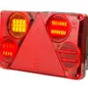 WAS LED haagise tagatuli, vasak, 232×142 mm