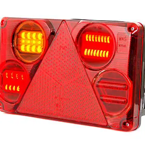 WAS LED haagise tagatuli, vasak, 232×142 mm
