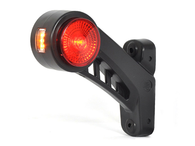WAS LED ääretuli, vasak, 130×131 mm