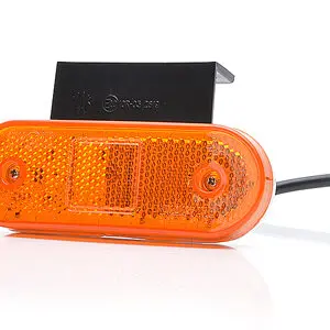 WAS LED ääretuli, 114×40 mm, kollane, 12-24 V
