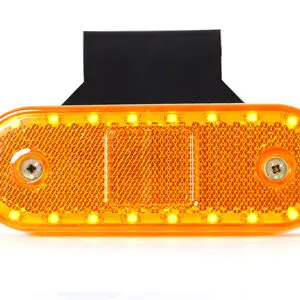 WAS LED ääretuli, 114×40 mm, kollane, 12-24 V 3