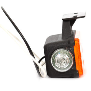 WAS LED ääretuli, 154×49 mm, kollane, 24 V 2