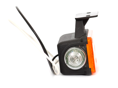 WAS LED ääretuli, 154×49 mm, kollane, 24 V 2
