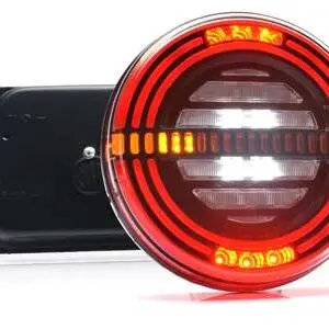 WAS LED tagatuli, parem, 142×38 mm