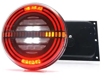 WAS LED tagatuli, vasak, 142×38 mm