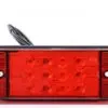 WAS LED-Tagumine udutuli, 107×47 mm, 12-24 V, 1606-27907