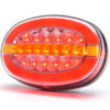 WAS LED tagatuli, 136×91 mm