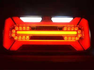 WAS LED tagatuli, vasak, 306×133 mm 4