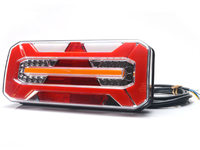 WAS LED tagatuli, parem, 306×133 mm