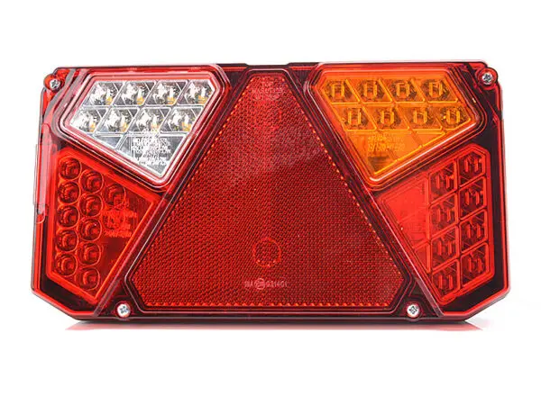 WAS LED haagise tagatuli, parem, 242×134 mm