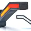 WAS LED ääretuli, tagumise suunatulega, parem, 185×58 mm