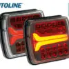 Autoline LED tagatuli, vasak, 110×102 mm