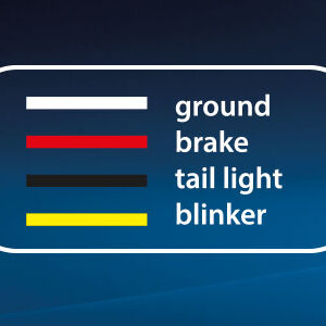 Autoline LED tagatuli, vasak, 110×102 mm 2