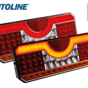 Autoline LED tagatuli, 354×140 mm
