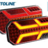 Autoline LED tagatuli, vasak, 235×110 mm