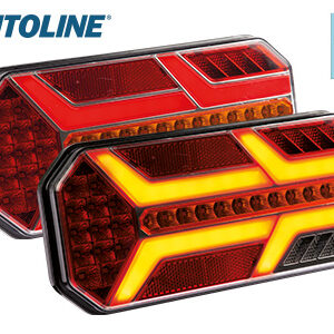Autoline LED tagatuli, vasak, 235×110 mm