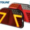 Autoline LED tagatuli, vasak, 240×140 mm
