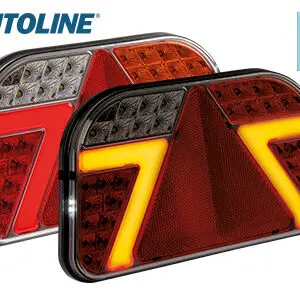 Autoline LED tagatuli, parem, 240×140 mm