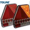 Autoline LED tagatuli, vasak, 186×206 mm