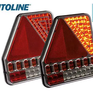Autoline LED tagatuli, vasak, 186×206 mm