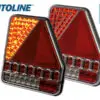 Autoline LED tagatuli, parem, 186×206 mm