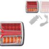 LED tagatuli, 110×103 mm, 1606-40112