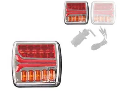LED tagatuli, 110×103 mm, 1606-40112