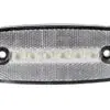 Truck Vision LED ääretuli, 111×51 mm, valge, 12-24 V