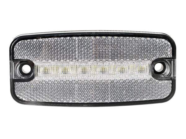 Truck Vision LED ääretuli, 111×51 mm, valge, 12-24 V