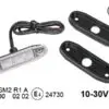 LED ääretuli, 77×23 mm, valge, 10-30 V