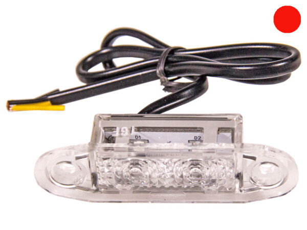 Boreman LED ääretuli, 77×23 mm