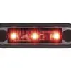 Optibeam LED-positsioonituli, Dark Phantom, 1.04 W, 80×23 mm
