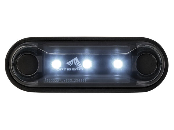 Optibeam LED-positsioonituli, Dark Phantom, 0.57 W, 85×28 mm