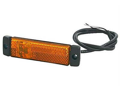 LED ääretuli, 130×32 mm