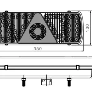 Aspöck LED haagise tagatuli, ECOLED, parem 2