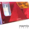Aspöck tagatuli haagisele, Multipoint I, 240×140 mm