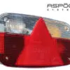Aspöck tagatuli haagisele, Multipoint III, 244×138 mm