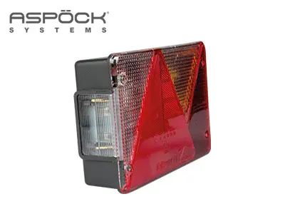 Aspöck tagatuli haagisele, Multipoint IV, 200×136 mm