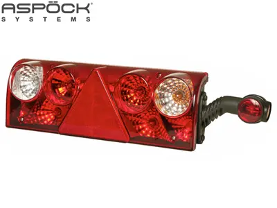 Aspöck tagatuli haagisele, Europoint II, 420×148 mm, 24 V