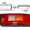 Truck-Lite tagatuli, parem, 370×130 mm