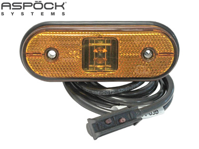 Aspöck LED ääretuli, Unipoint I LED, 119×44 mm