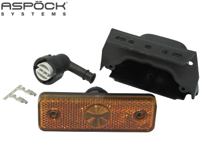 Aspöck LED ääretuli 12/24V, Flatpoint I LED