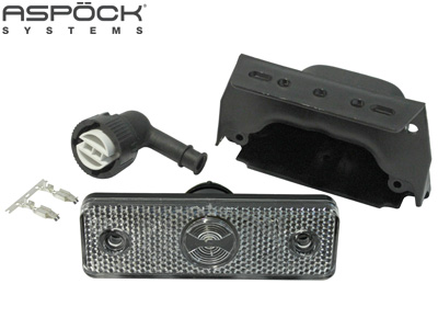 Aspöck LED ääretuli, Flatpoint I LED, 96×31 mm