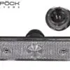 Aspöck LED ääretuli, Flatpoint I LED, 96×31 mm, valge, 24 V