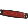 LED ääretuli, 96×20 mm, punane, 12-24 V