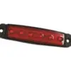 LED ääretuli, 96×20 mm, punane, 12-24 V