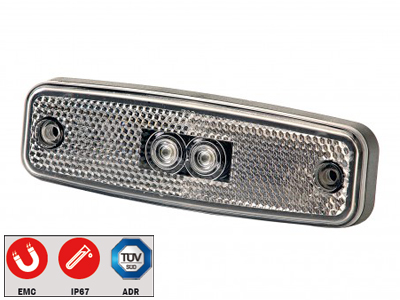 Truck-Lite LED ääretuli, 123×38 mm