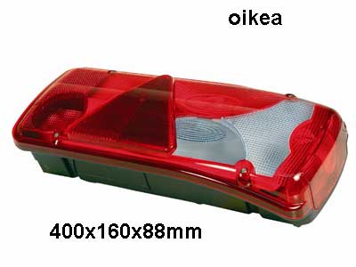 Tagatuli haagisele, 400×160 mm