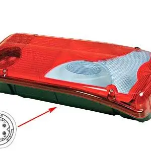 Vignal tagatuli, LC8, 400×160 mm, 12-24 V, 1608-5119
