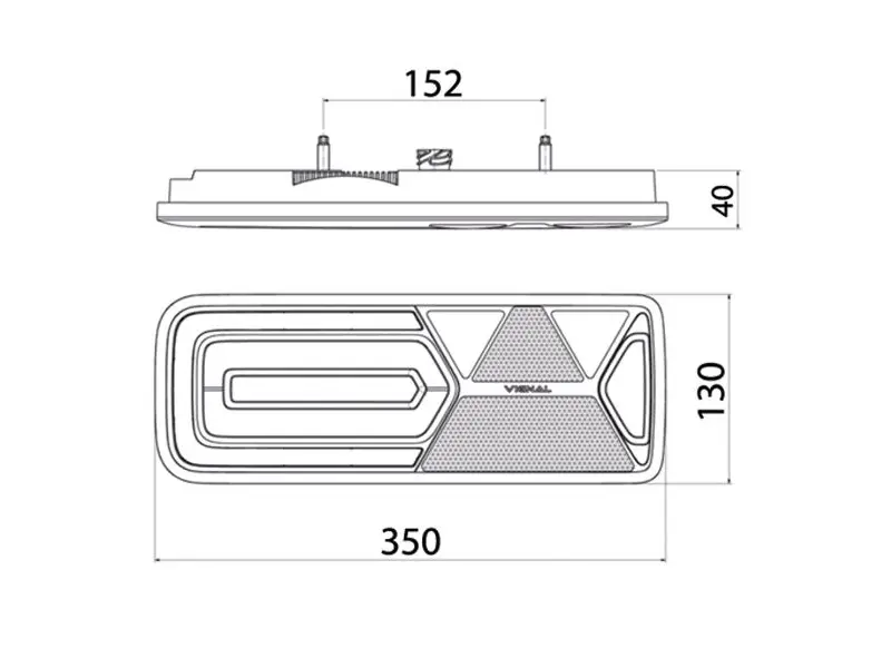 Vignal LED tagatuli, LC12, parem 2